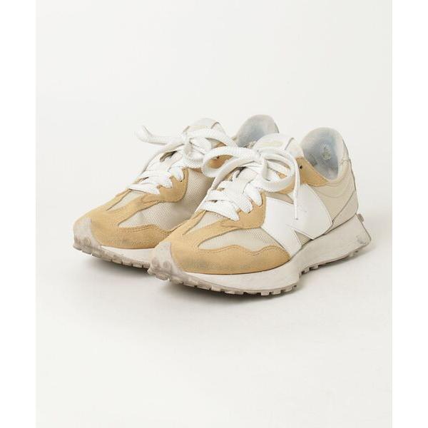 「New Balance」 ローカットスニーカー 23.5cm ベージュ メンズ