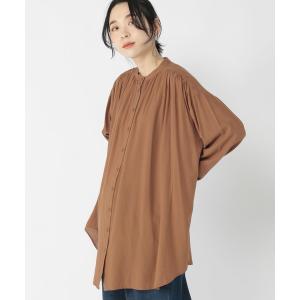 「studio CLIP」 長袖ブラウス FREE ブラウン レディース