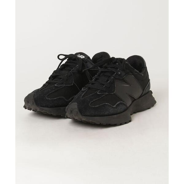 「New Balance」 ローカットスニーカー 24.5cm ブラック レディース