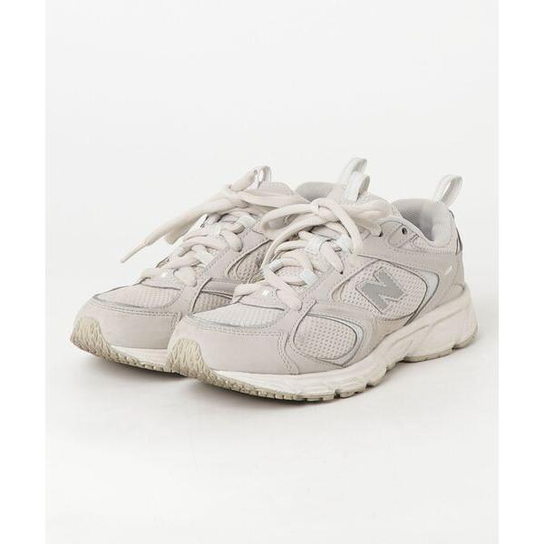 「New Balance」 ローカットスニーカー 23.5cm グレー レディース