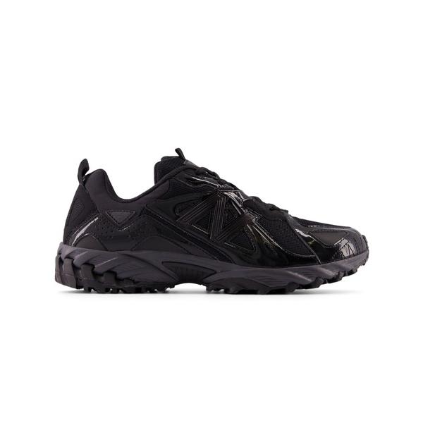 「New Balance」 ローカットスニーカー 23.5cm ブラック メンズ