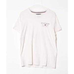 「TOMMY HILFIGER」 半袖Tシャツ M ホワイト メンズ
