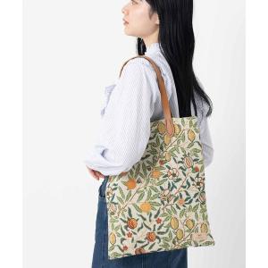 トートバッグ ウィリアムモリス柄 ジャカード織 トートバッグ レディース