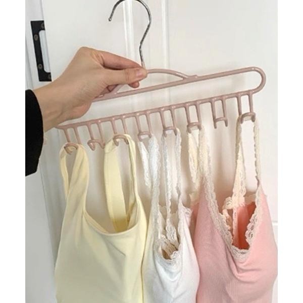 収納 パステルフックハンガー