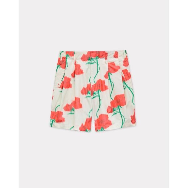 パンツ 'KENZO Archive Rose' テーラード ショートパンツ イン テクニカル タフ...