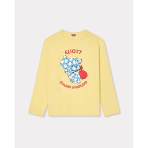 tシャツ 'KENZO Cartoon' ロング スリーブ Tシャツ イン コットン レディース