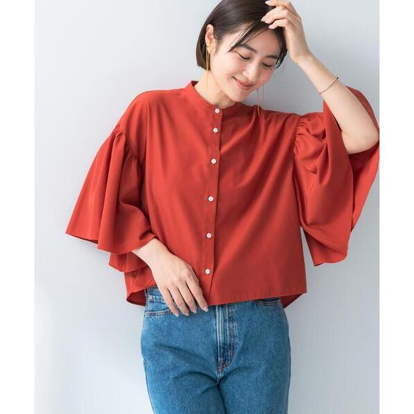 ブラウス シャツ 「一部WEB限定カラー」UVカットウォッシャブルリネン混ブラウス レディース