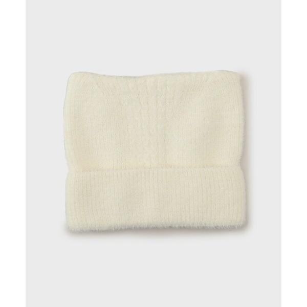 ニット帽 ニットキャップ ネコ耳ケーブルニット帽 レディース