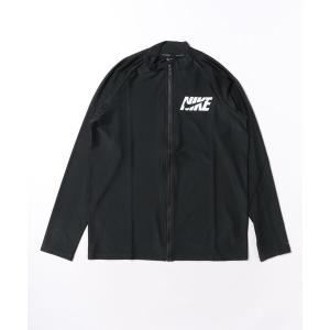 ナイキ nike uvカット ラッシュガード NIKE/ナイキ 水着 ラッシュガード 長袖 ジップアップ UVカット 吸汗速乾 NESSG558