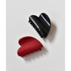 ヘアクリップ 「 Port / ポート 」 ワンカラー ハート モチーフ ヘアクリップ #｜ZOZOTOWN Yahoo!店