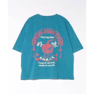 tシャツ 「チャイハネ」フォープリントメンズTシャツ メンズ レディース