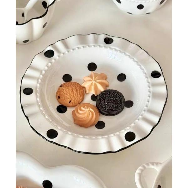 食器 Frill Dot Plate