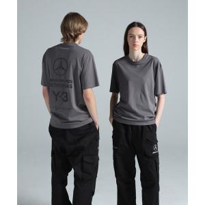 tシャツ Y-3 MERCEDES - AMG PETRONAS FORMULA 1 TEAM LOGO STACK SHORT SLEEVE TEE メンズ レディース