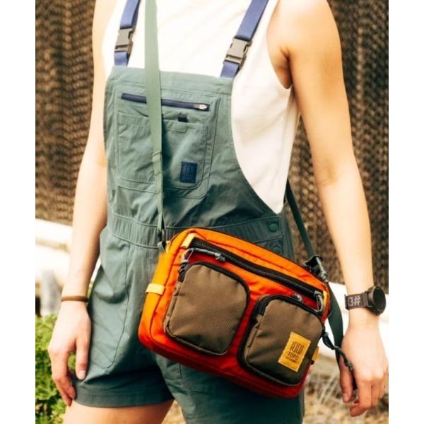 ショルダーバッグ バッグ 500mlペットボトル収納可能「TOPO DESIGNS」BLOCK BA...