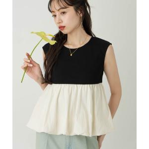 tシャツ フレンチスリーブバルーントップス レディース