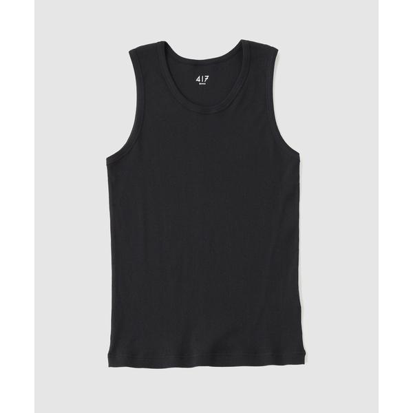 タンクトップ エッセンシャル リブタンク メンズ