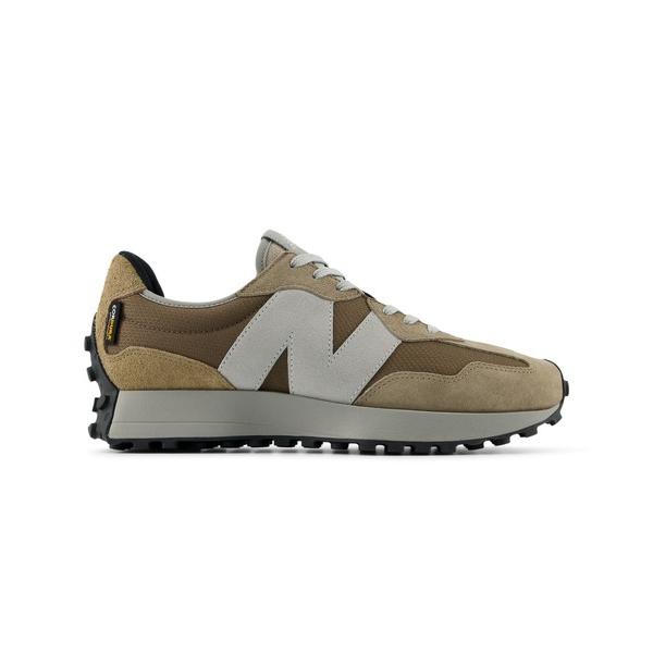 「New Balance」 ローカットスニーカー 24.5cm ブラウン メンズ