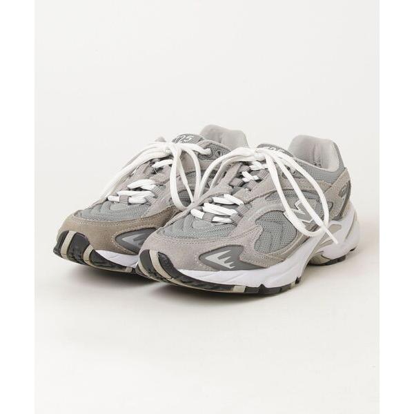 「New Balance」 ローカットスニーカー 23.0cm グレー メンズ