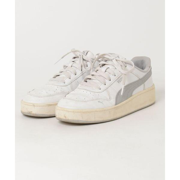 「PUMA」 ローカットスニーカー 24.0cm ホワイト メンズ