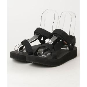 「Teva」 ヒールサンダル 22cm ブラック レディース
