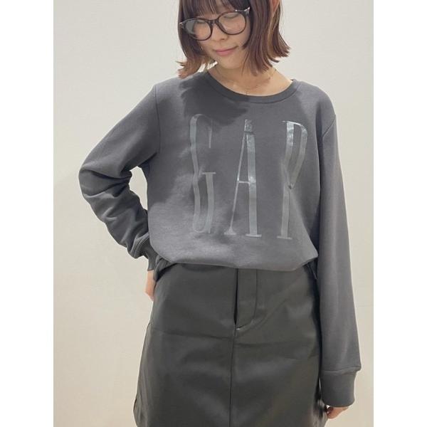 「GAP」 スウェットカットソー XX-SMALL グレー レディース