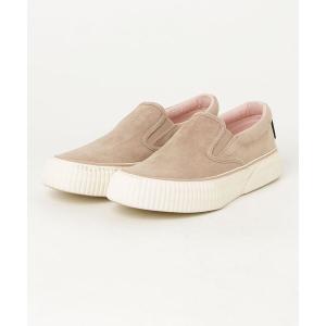 「SLACK FOOTWEAR」 スリッポン 23.0cm ベージュ レディース