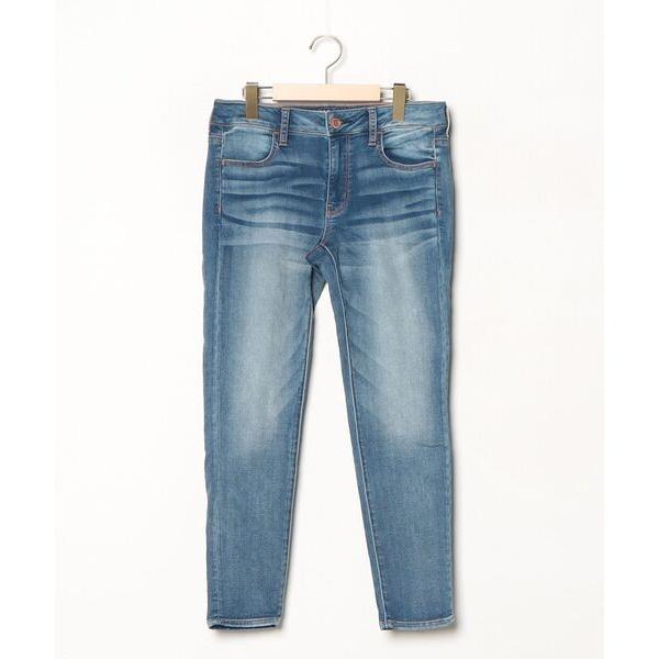 「American Eagle」 デニムパンツ 42 ネイビー レディース