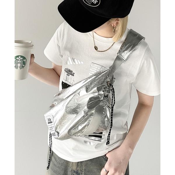 「Java」 ショルダーバッグ ONE SIZE シルバー レディース