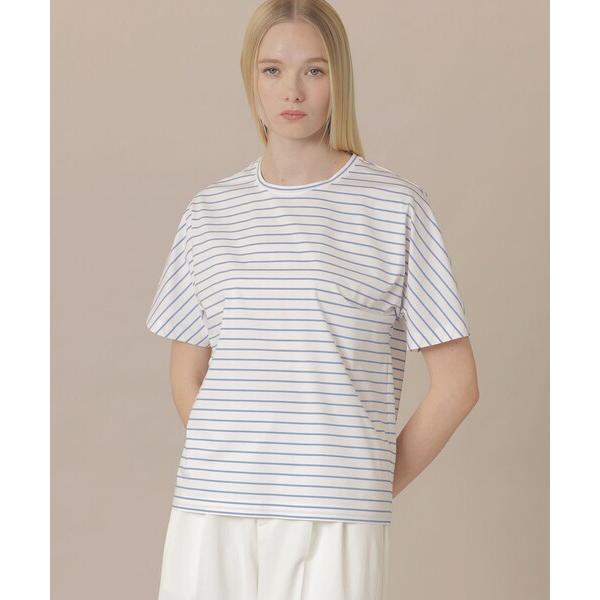 tシャツ 半袖 「The Essential Collection」プレーティング天竺ボーダーTシャ...