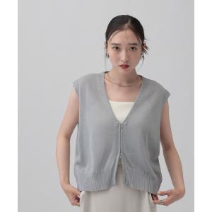 ベスト ジレ ペーパーWZIPベスト　656674 レディース｜ZOZOTOWN Yahoo!店