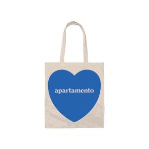 トートバッグ apartamento/アパルタメント Heart Tote Bag(BLUE FLAME) レディース メンズ