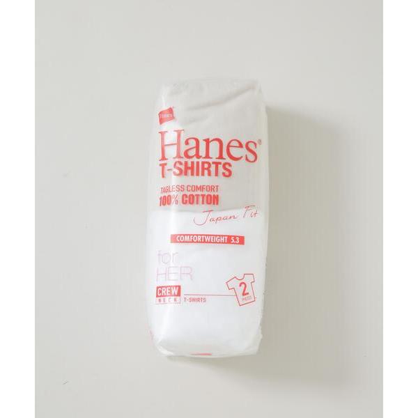 tシャツ Hanes/2P JapanFit for HER クルーネックTシャツ レディース