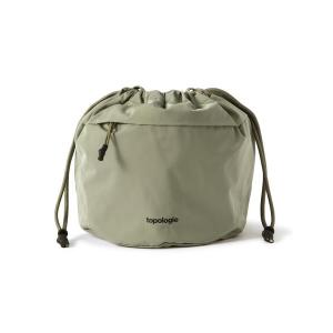 トポロジー フラットサコッシュ ショルダーバッグ ナイロン カーキ Topologie（トポロジー） ショルダーバッグ Flat Sacoche Small