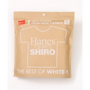 tシャツ Hanes SHIRO クルーネックTシャツ/HM1-D201 メンズ レディース｜ZOZOTOWN Yahoo!店