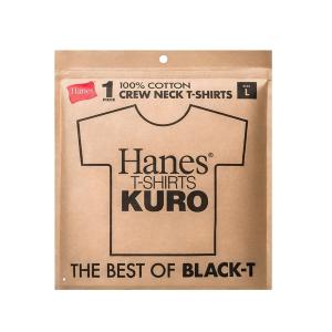 tシャツ Hanes KURO クルーネックTシャツ /HM1-D202 メンズ レディース｜ZOZOTOWN Yahoo!店