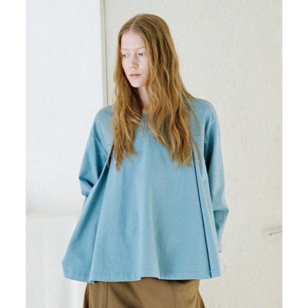 tシャツ 「SUNAOKUWAHARA」タックフレアプルオーバー レディース