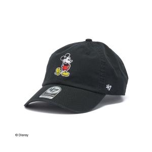 キャップ 帽子 メンズ フォーティーセブン「47」- クリーンナップ ディズニー ミッキーマウス キャップ「DISNEY MICKEY MOUSE CLEAN UP BLACK 14920473 47…