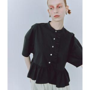 ブラウス シャツ フリルブラウス レディース