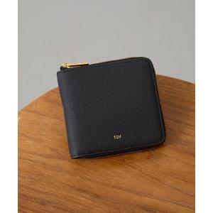 二つ折り 二つ折り財布 財布 「TOV」26AW新作 GRAIN LEATHER SQUARE WALLET / T26W01W627 レディース
