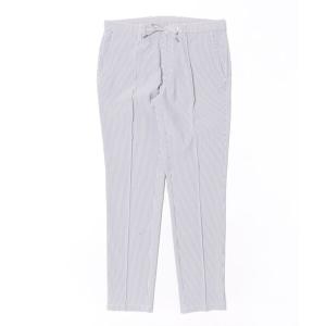 スラックス 「g-stage」シアサッカー スラックス パンツ メンズ レディース