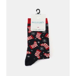 靴下 BLEU FORET/ブルーフォレ CHRISTMAS SOCKS 靴下 6585 レディース