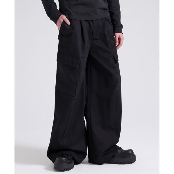 カーゴパンツ 「Parts Lab.」Wide Tuck Cargo Pants / ワイドタックカ...