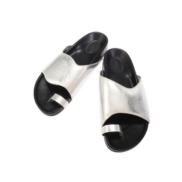 サンダル ASYMMETRY WAVE SANDAL / アシンメトリーウェーブサンダル レディース