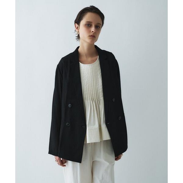 ジャケット テーラードジャケット 「手洗い可」シアーテーラードジャケット レディース