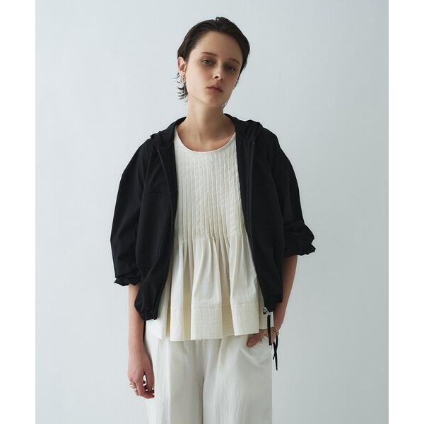 ブルゾン アウター 「UVカット」ラッシュガード／ギャザーフードパーカー レディース