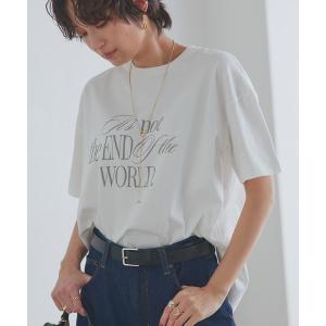 tシャツ 「RASW」ソフトUSAコットンロゴTシャツ レディース
