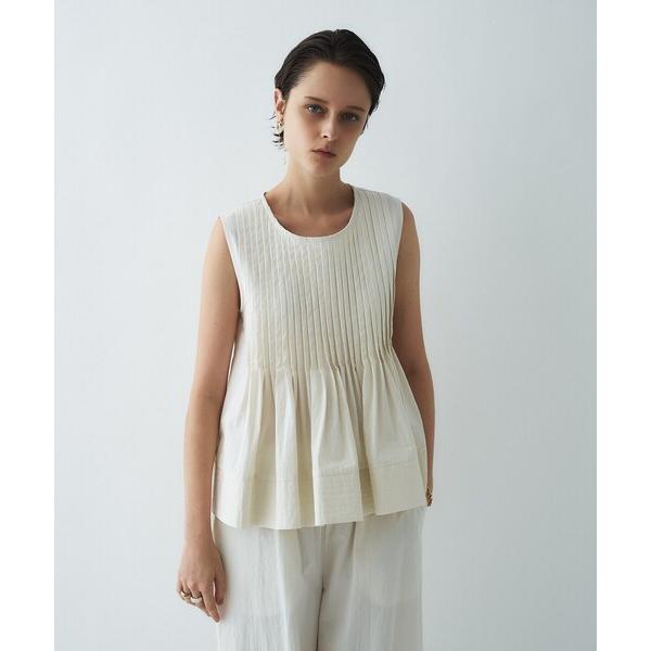 ブラウス シャツ ブロードギャザーブラウス レディース