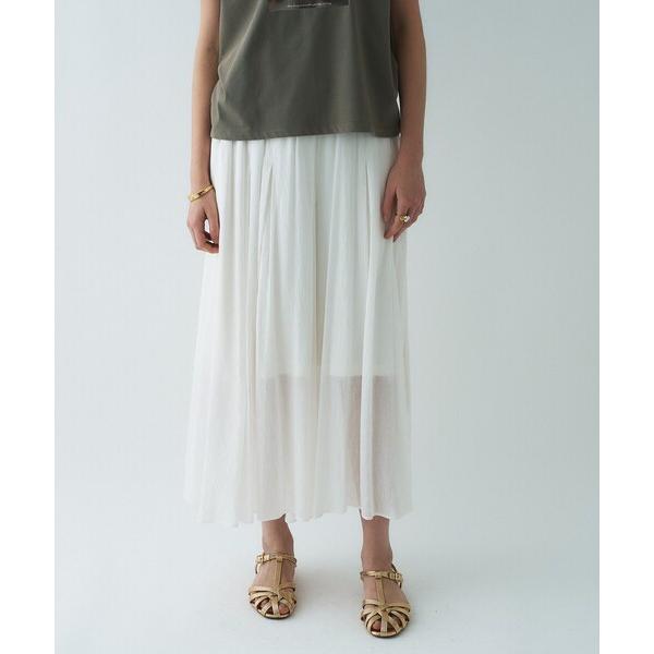 パンツ 「セットアップ／手洗い可」エアリーローンガウチョパンツ レディース