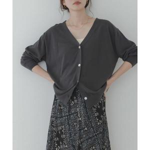 カーディガン 「WEB限定」クールミストミディカーディガン レディース