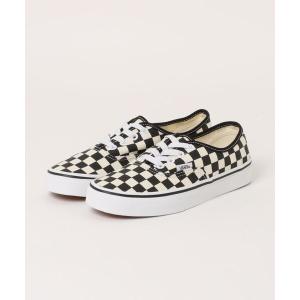 スニーカー VANS ヴァンズ AUTHENTIC オーセンティック VN000EGAY28 PRIMA CHK BK/WT メンズ